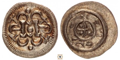 II. Béla 1131-41 denár ÉH 51