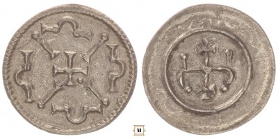 II. Géza 1141-62 denár ÉH 68