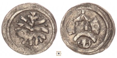 II. András (IV. Béla) 1205-35 obulus ÉH 161