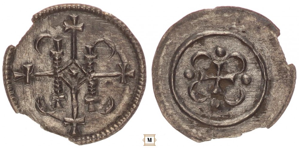 II. Géza 1141-62 denár ÉH 62 R!