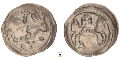 II. András 1205-35 obulus ÉH 179 R!