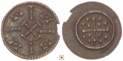 II. Géza 1141-62 denár ÉH 70