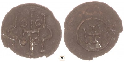 II. Géza 1141-62 denár ÉH 64 R!