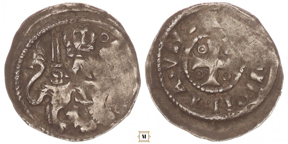 V. István 1245/1270-72 denár ÉH 266