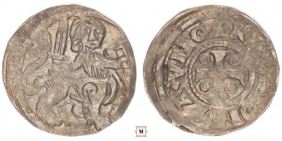  V. István 1245/1270-72 denár ÉH 266