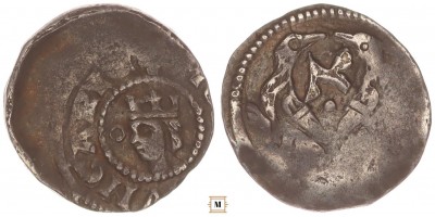 V. István (IV. Béla) 1245/1270-72 denár ÉH 268