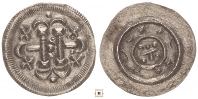 II. Béla 1131-41 denár ÉH 51