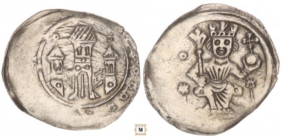 II. András 1205-1235 denár ÉH 170 RR!