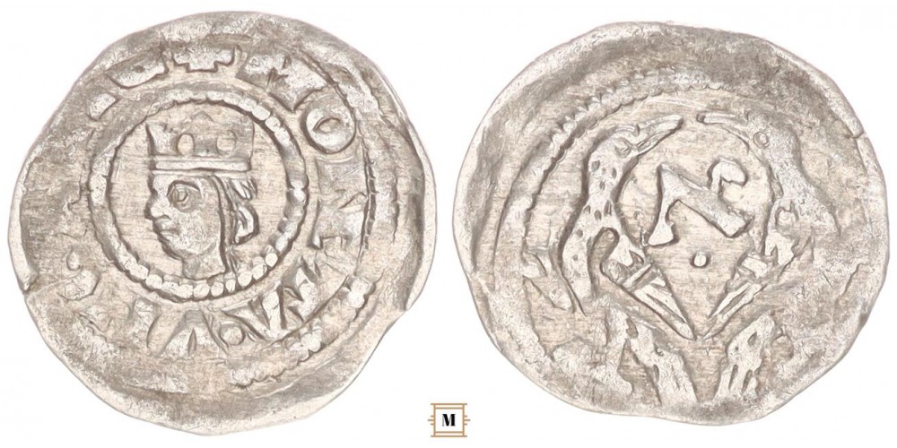 V. István 1245/1270-72 denár ÉH268