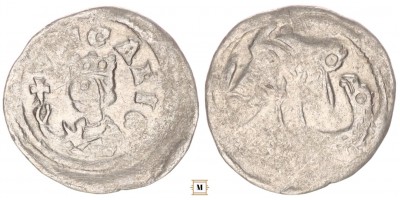 IV.Béla 1235-1270 denár ÉH 241