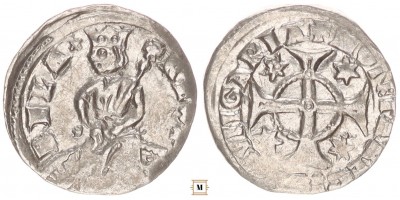 IV. Béla 1235-1270 denár ÉH218