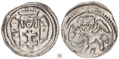 IV. Béla 1235-1270 denár ÉH246