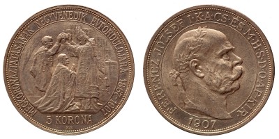 5 korona koronázási 1907 KB
