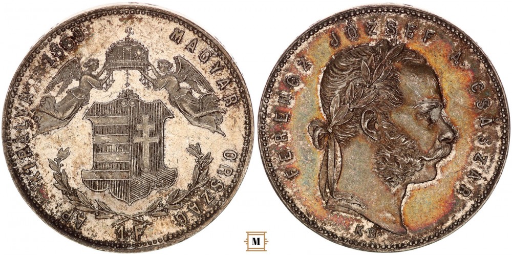 Ferenc József forint 1869 KB