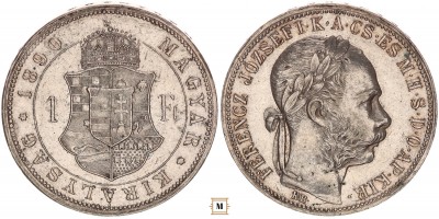 Ferenc József forint 1890 KB