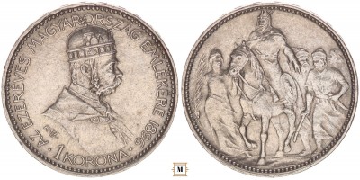 Milleniumi 1 korona 1896 KB