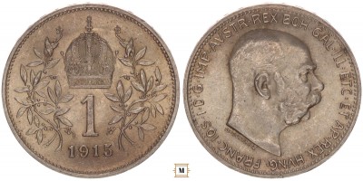 Ausztria 1 corona 1915