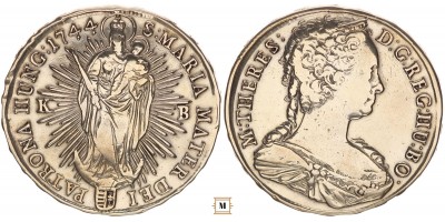 Mária Terézia tallér 1744 KB