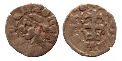 I. Lajos 1342-82 denár ÉH 433