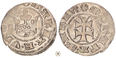 Mária 1382-87/1395 denár, A Székesfehérvár EH 443
