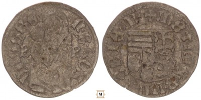 Újlaki Miklós 1471-1477 denár ÉHVIII 3/a RRR!