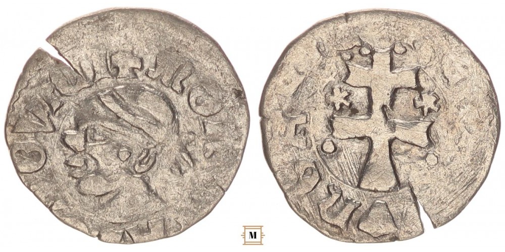 I. Lajos 1342-82 denár ÉH 432