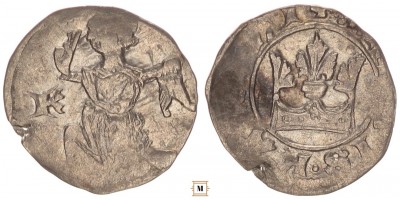 Károly Róbert 1307-42 denár ÉH 373