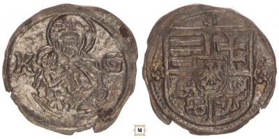 II. Lajos 1516-26 obulus K-G ÉH 652
