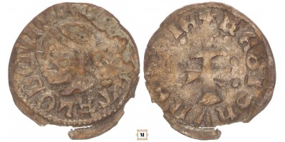 I. Lajos 1342-82 denár ÉH 432