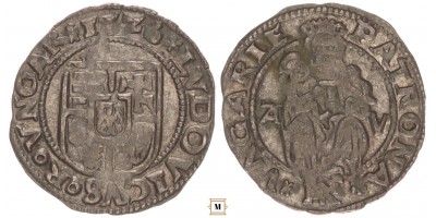 II. Lajos denár 1526 A-V/HK ÉH 673