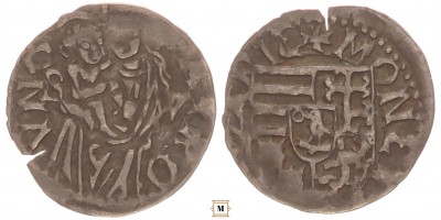 I. Mátyás 1458-90 denár S-W ÉH 569