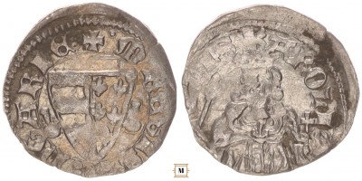Károly Róbert 1307-1342 denár ÉH 393