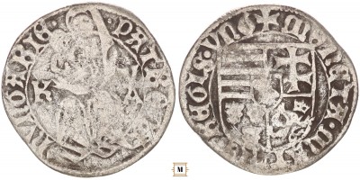 I. Mátyás 1458-1490 garas K - V/A ÉH550