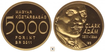 5000 forint Clark Ádám 2011 BP
