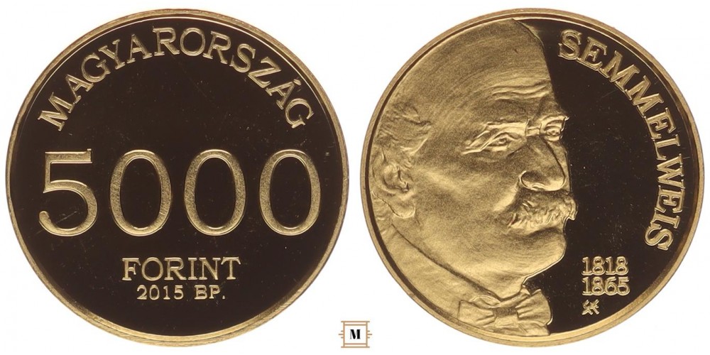 5000 forint Semmelweis 2015 BP