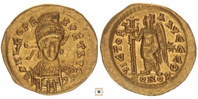 Bizánci Birodalom, I. León(457-474) solidus Konstantinápoly