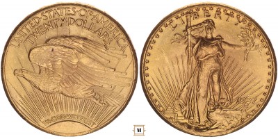 USA 20 dollár 1927