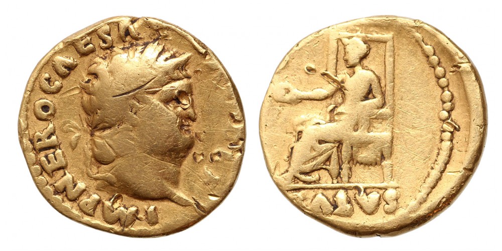 Nero (54-68 AD) Aureus, Róma