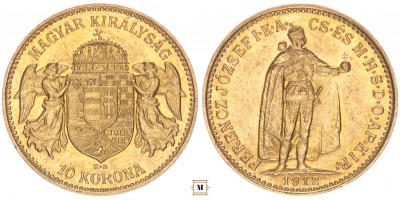 Ferenc József 10 korona 1912 KB