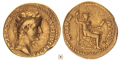 Tiberius 14-37 aureus RIC I 29
