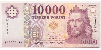 10000 forint 2021 HP MINTA