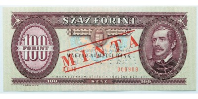100 Forint 1992 MINTA