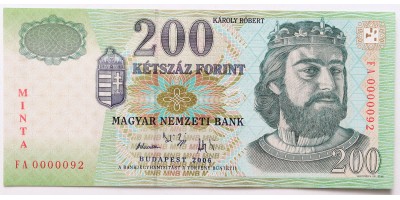200 forint 2006 FA MINTA