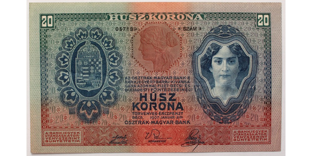 20 korona 1907