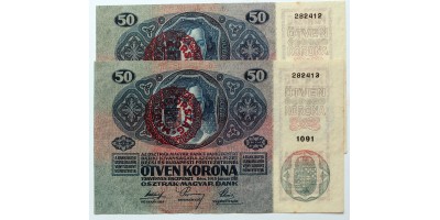 50 korona 1914