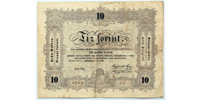 10 forint 1848