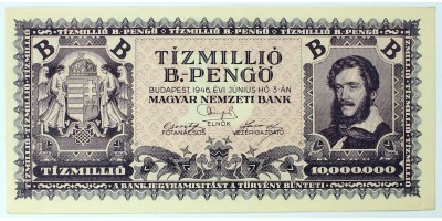 Tízmillió B-pengő 1946