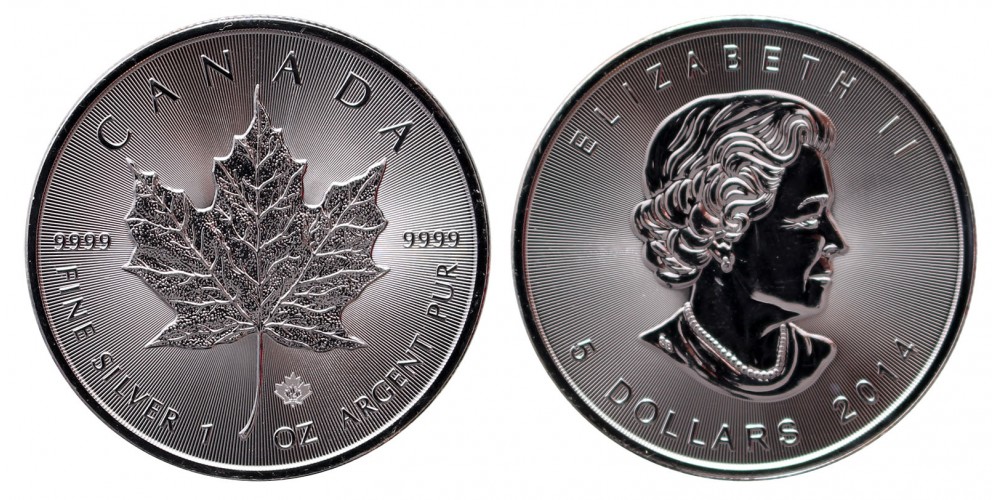Kanada 5 dollár 2014