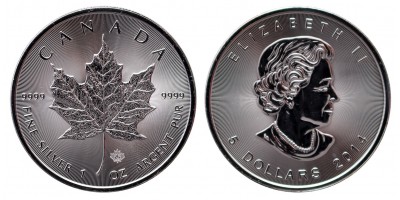 Kanada 5 dollár 2014