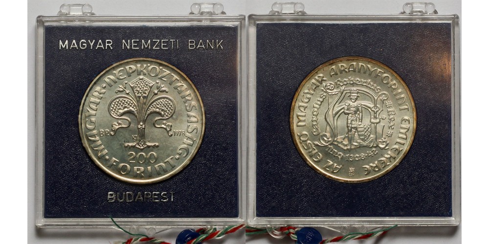 Károly Róbert  200 forint 1978 BU